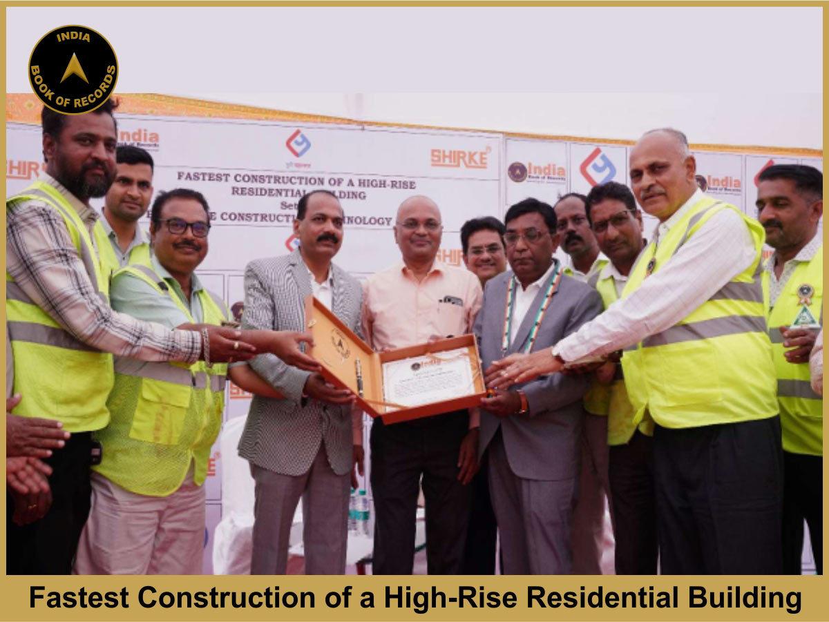 Fastest Construction of a High-Rise Residential Building