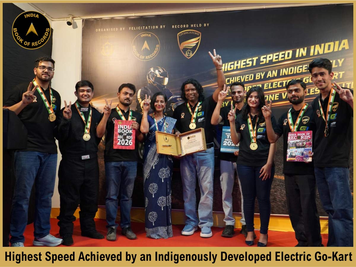 Highest Speed Achieved by an Indigenously Developed Electric Go-Kart