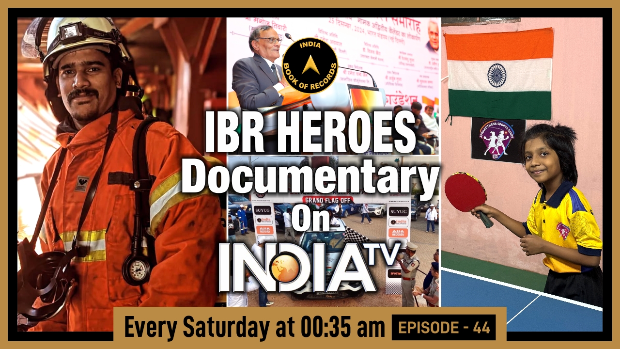 IBR Heroes Ep-44: Remarkable Records, from Tribute Calendars to Cross-Border Expeditions | India Tv