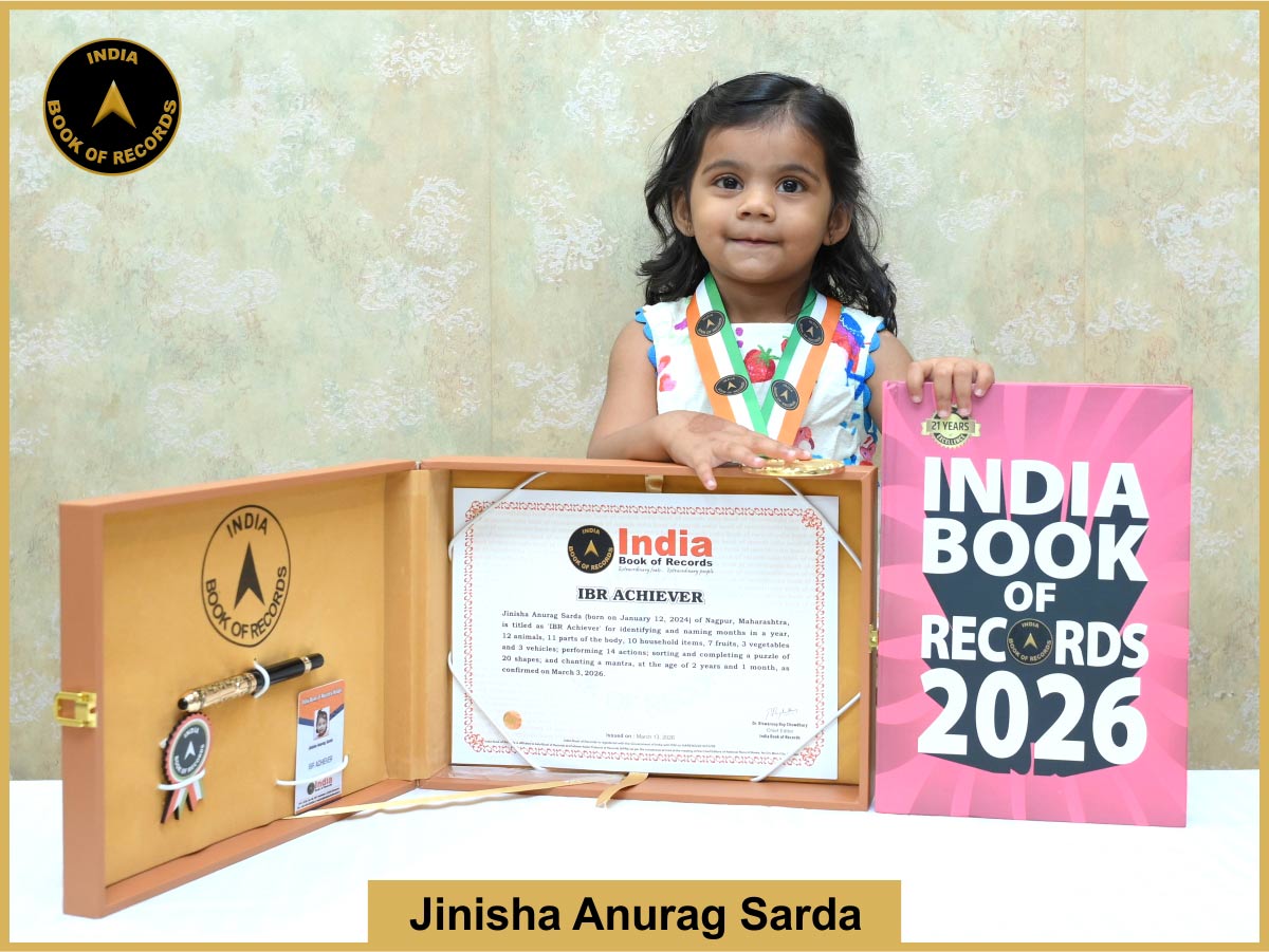 Jinisha Anurag Sarda – IBR Achiever