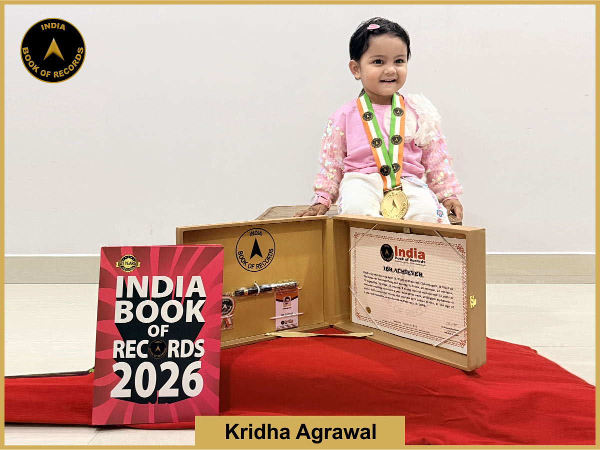 Kridha Agrawal – IBR Achiever