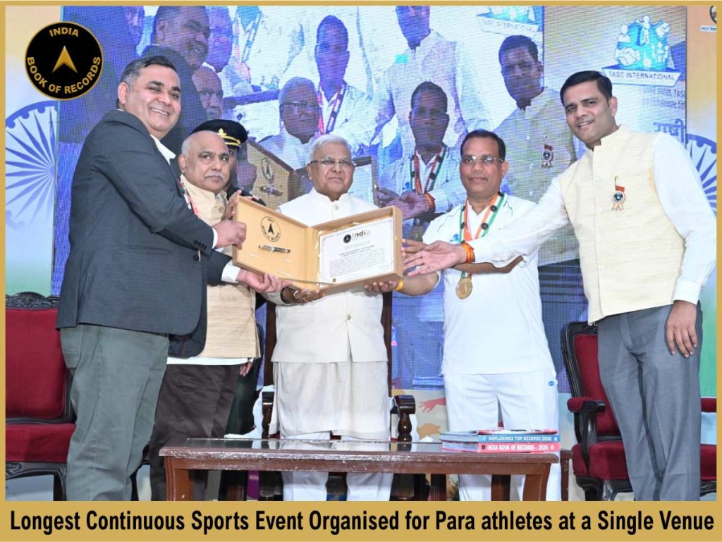 Longest Continuous Sports Event Organised for Para athletes at a Single Venue