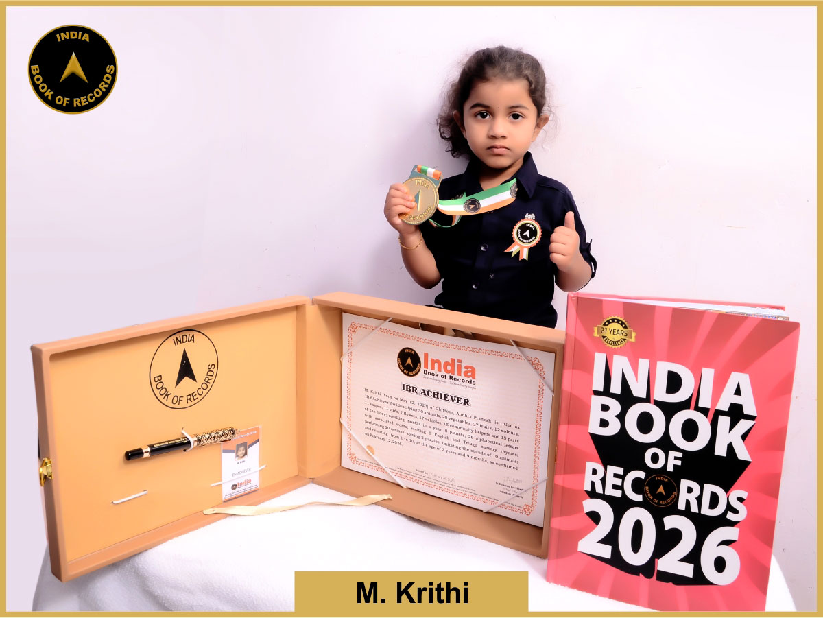 M. Krithi – IBR Achiever