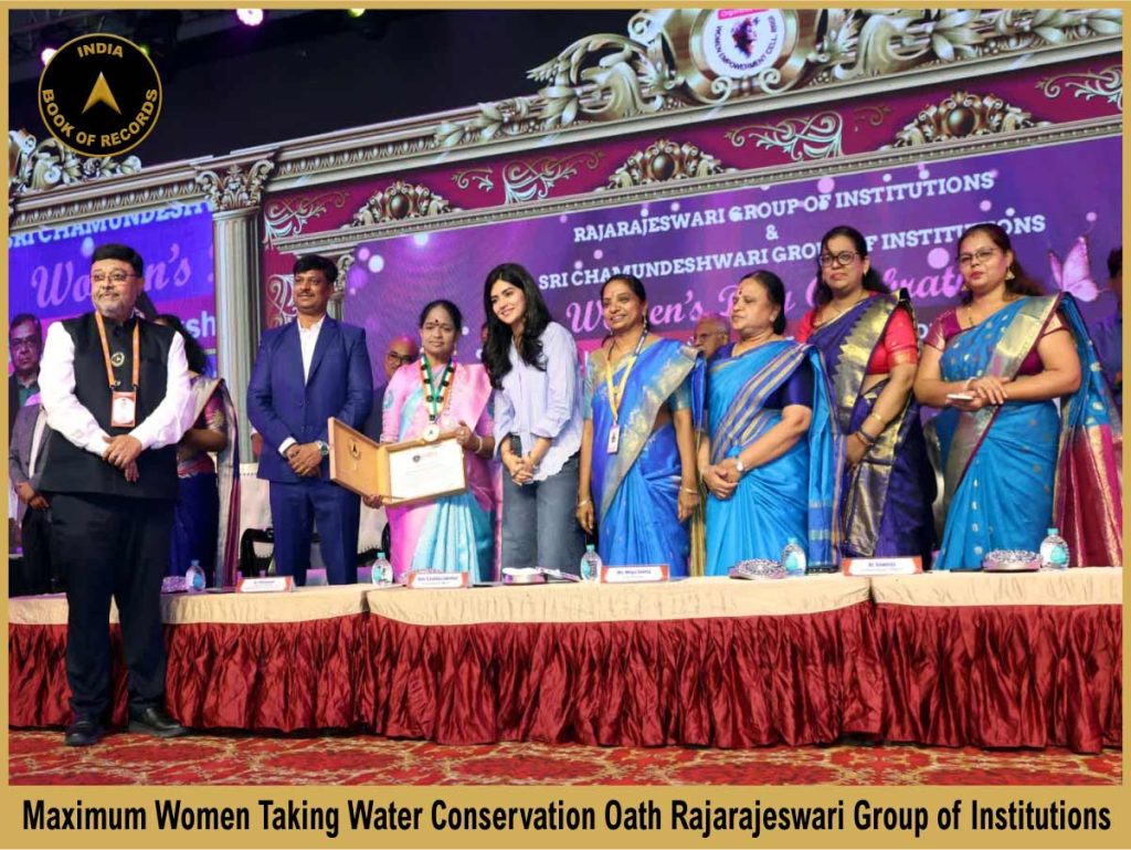 Maximum Women Taking Water Conservation Oath