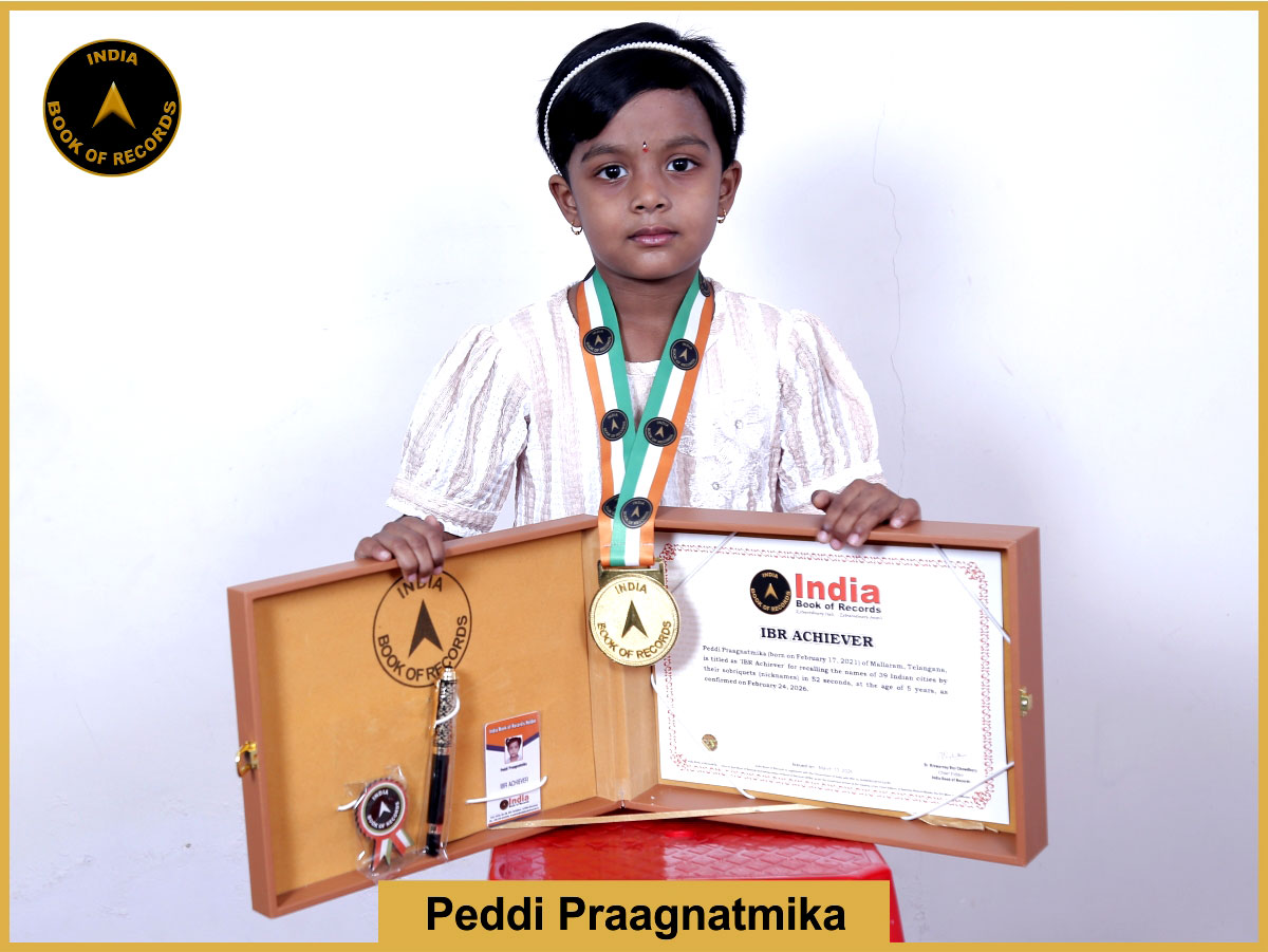 Peddi Praagnatmika – IBR Achiever