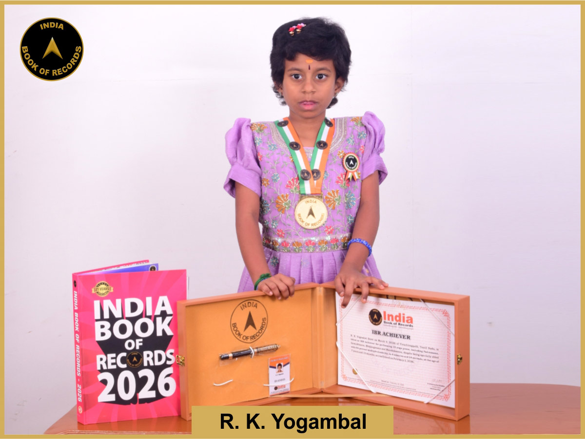 R. K. Yogambal – IBR Achiever