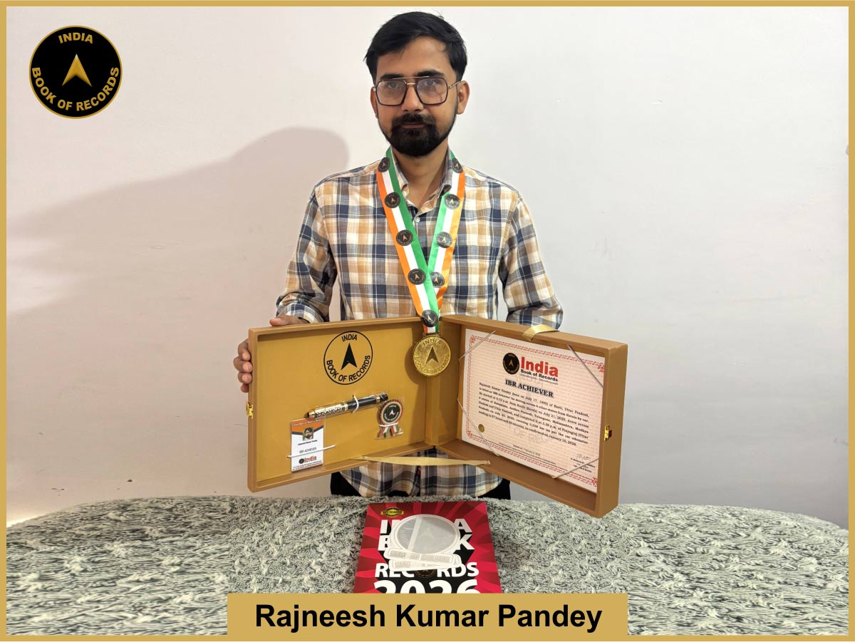 Rajneesh Kumar Pandey – IBR Achiever