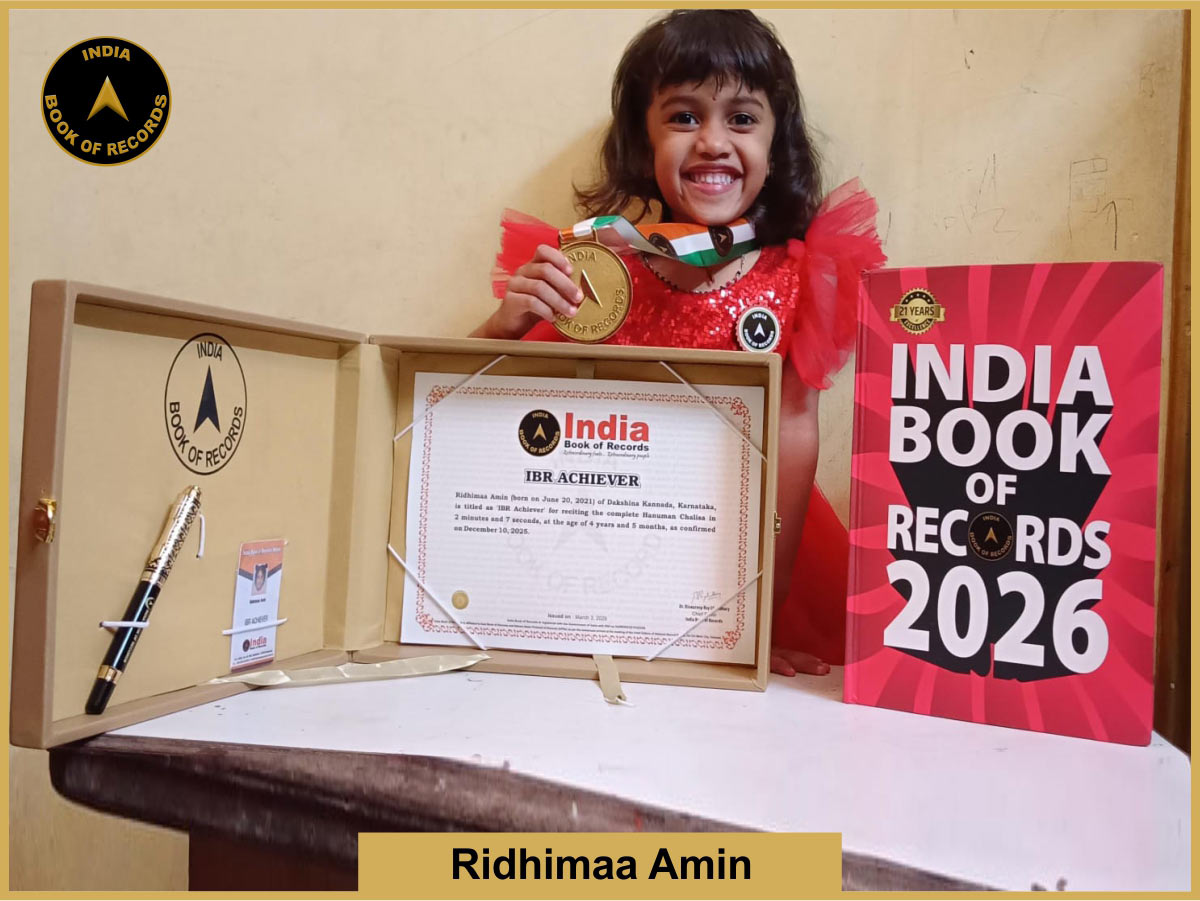 Ridhimaa Amin – IBR Achiever