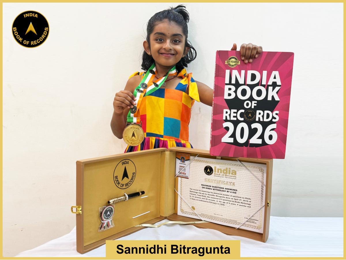 Maximum questions answered on Hindu Mythology by a kid