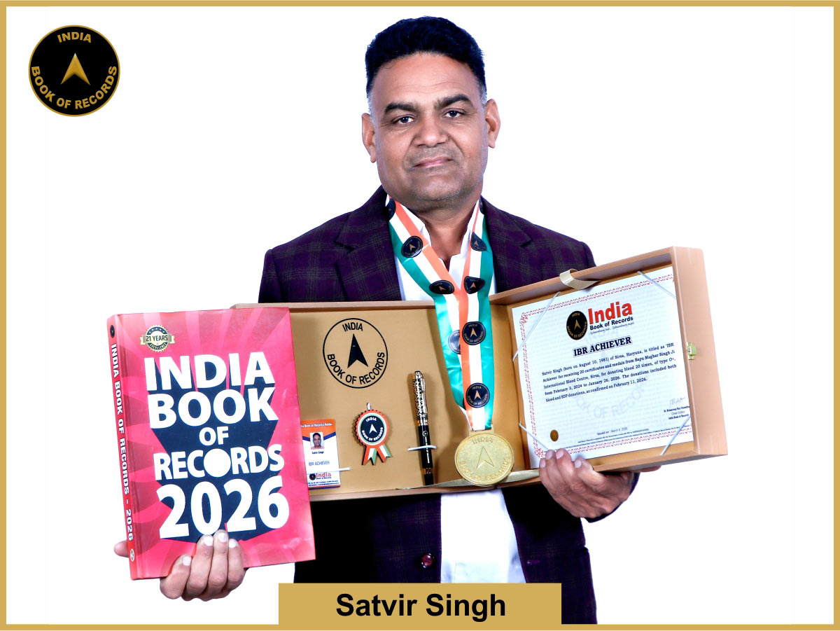 Satvir Singh – IBR Achiever