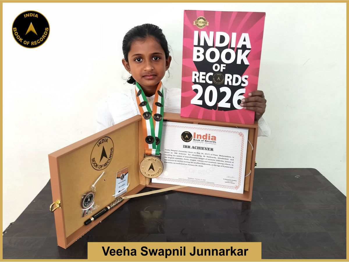 Veeha Swapnil Junnarkar – IBR Achiever