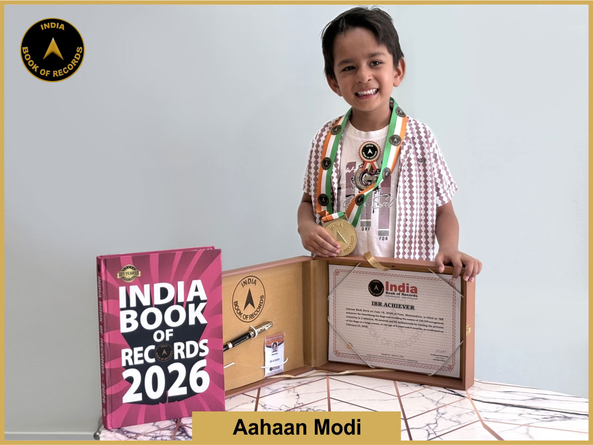 Aahaan Modi – IBR Achiever