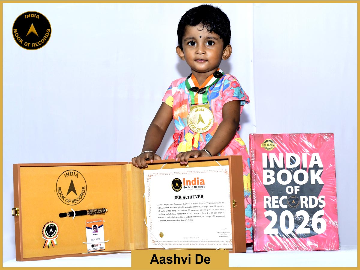 Aashvi De – IBR Achiever