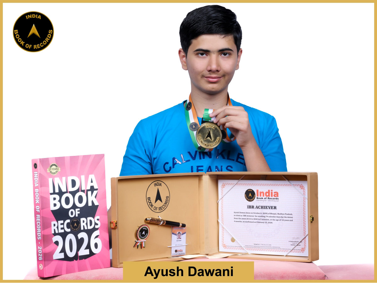 Ayush Dawani – IBR Achiever