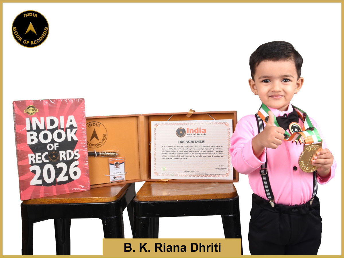 B. K. Riana Dhriti – IBR Achiever