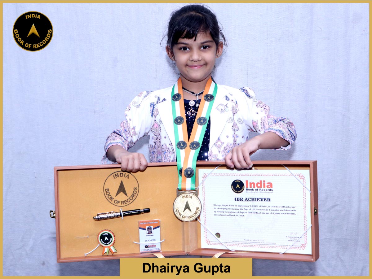 Dhairya Gupta – IBR Achiever