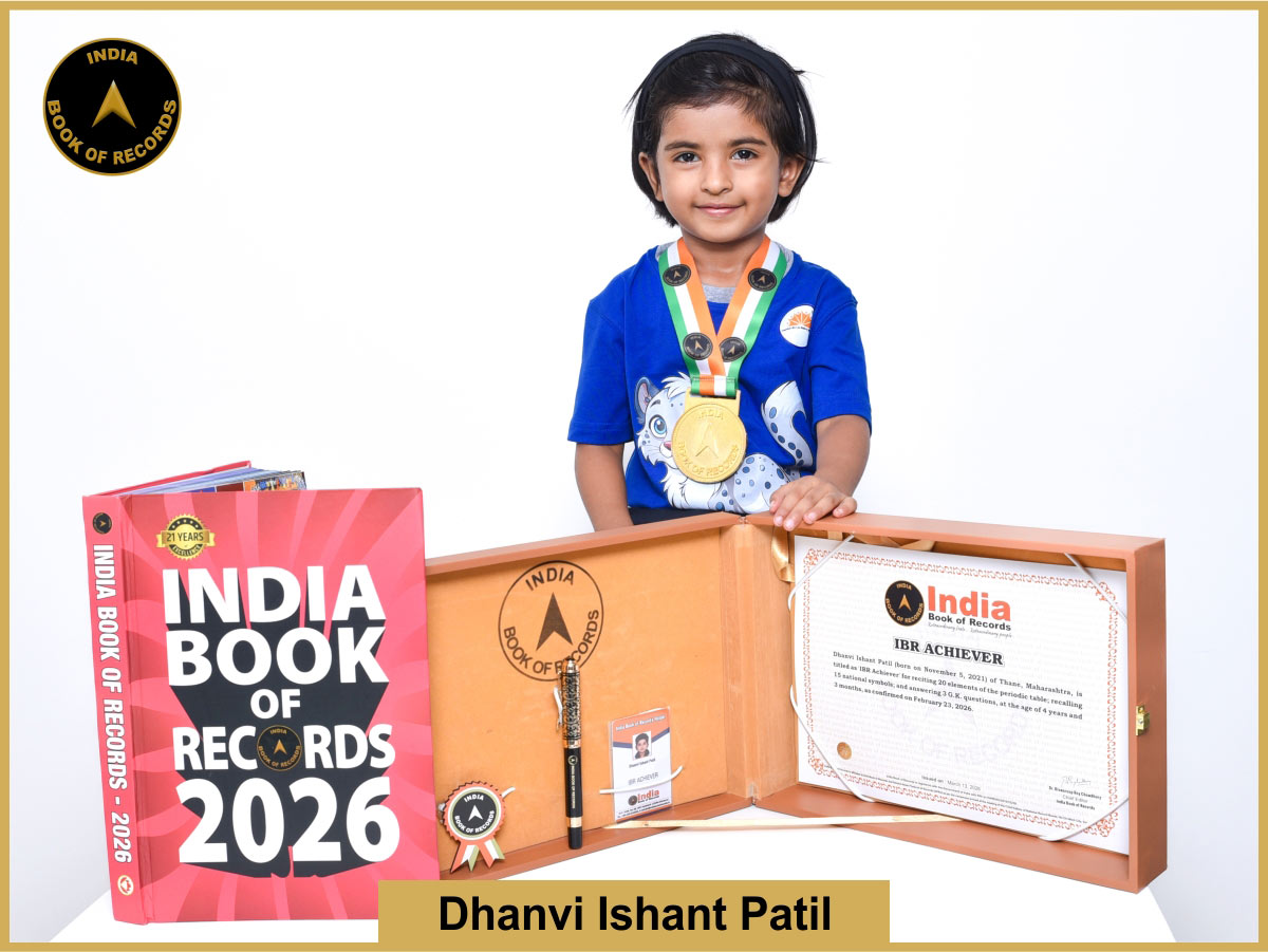 Dhanvi Ishant Patil – IBR Achiever