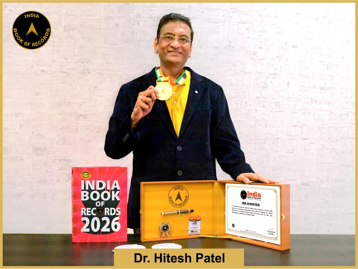 Dr. Hitesh Patel – IBR Achiever