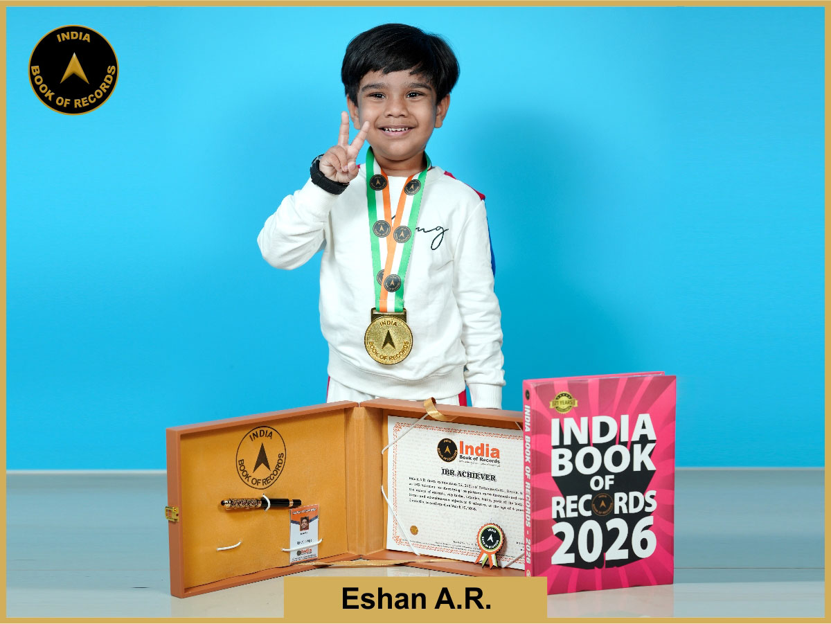 Eshan A.R.  – IBR Achiever