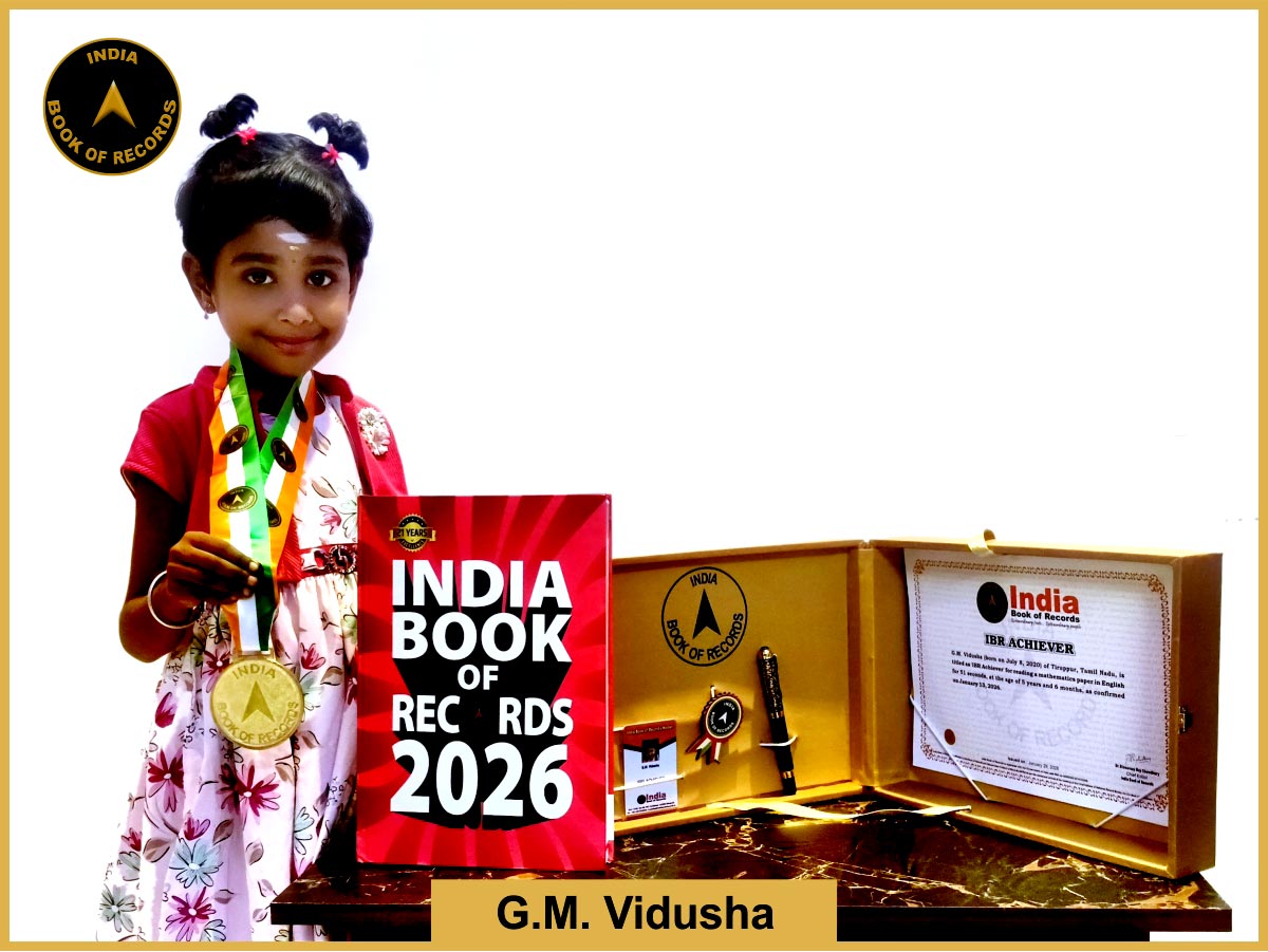 G.M. Vidusha – IBR Achiever