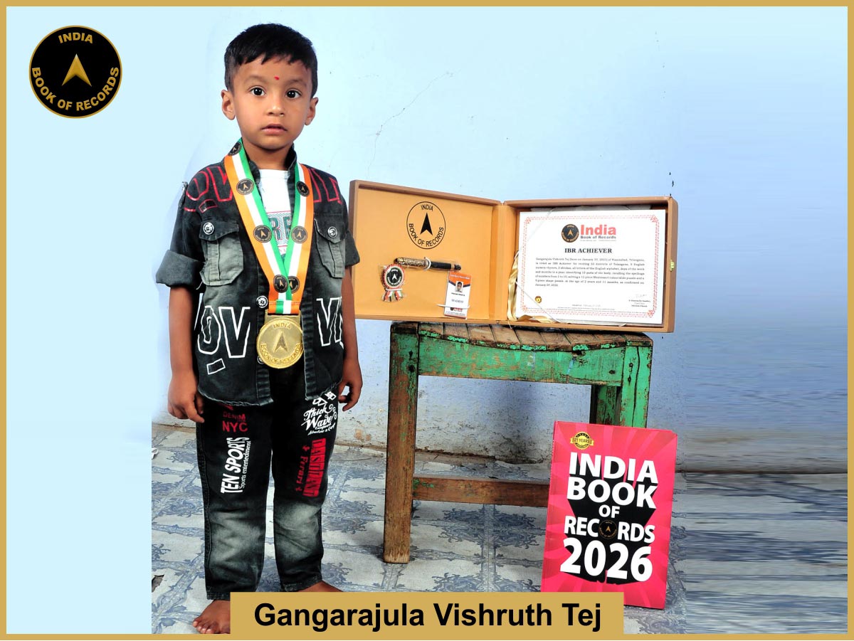Gangarajula Vishruth Tej – IBR Achiever