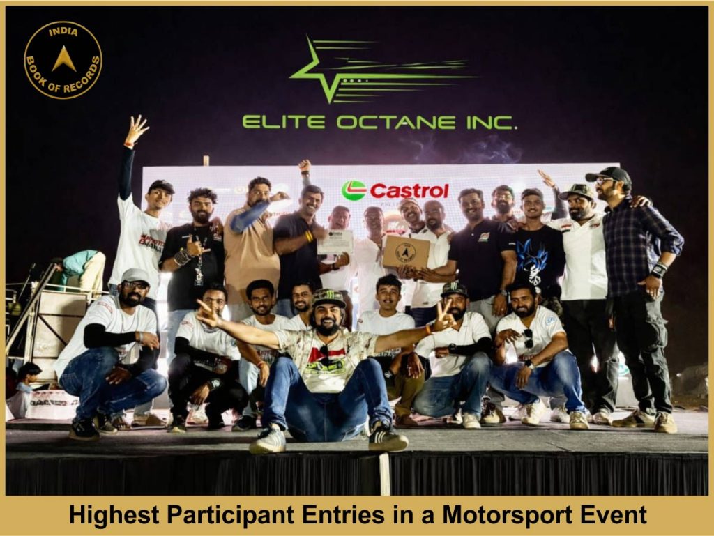 Highest Participant Entries in a Motorsport Event