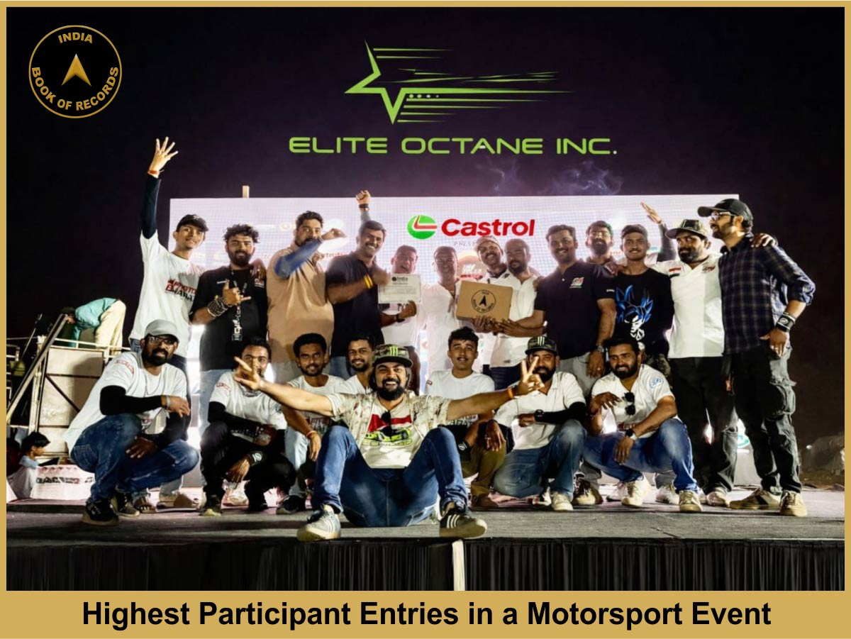 Highest Participant Entries in a Motorsport Event