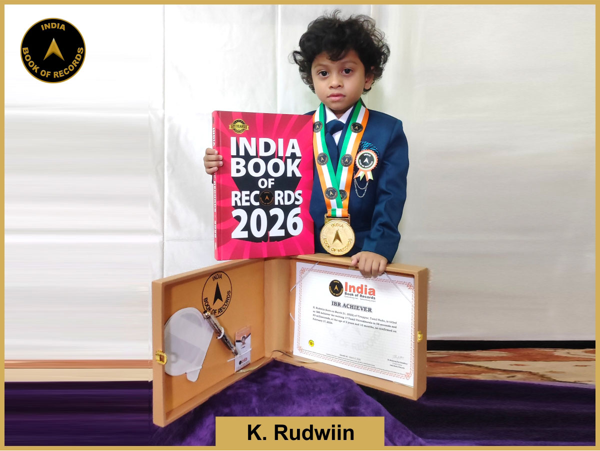 K. Rudwiin – IBR Achiever