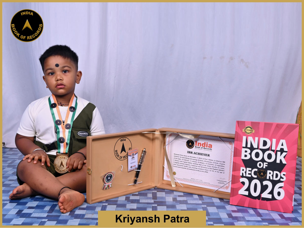 Kriyansh Patra – IBR Achiever