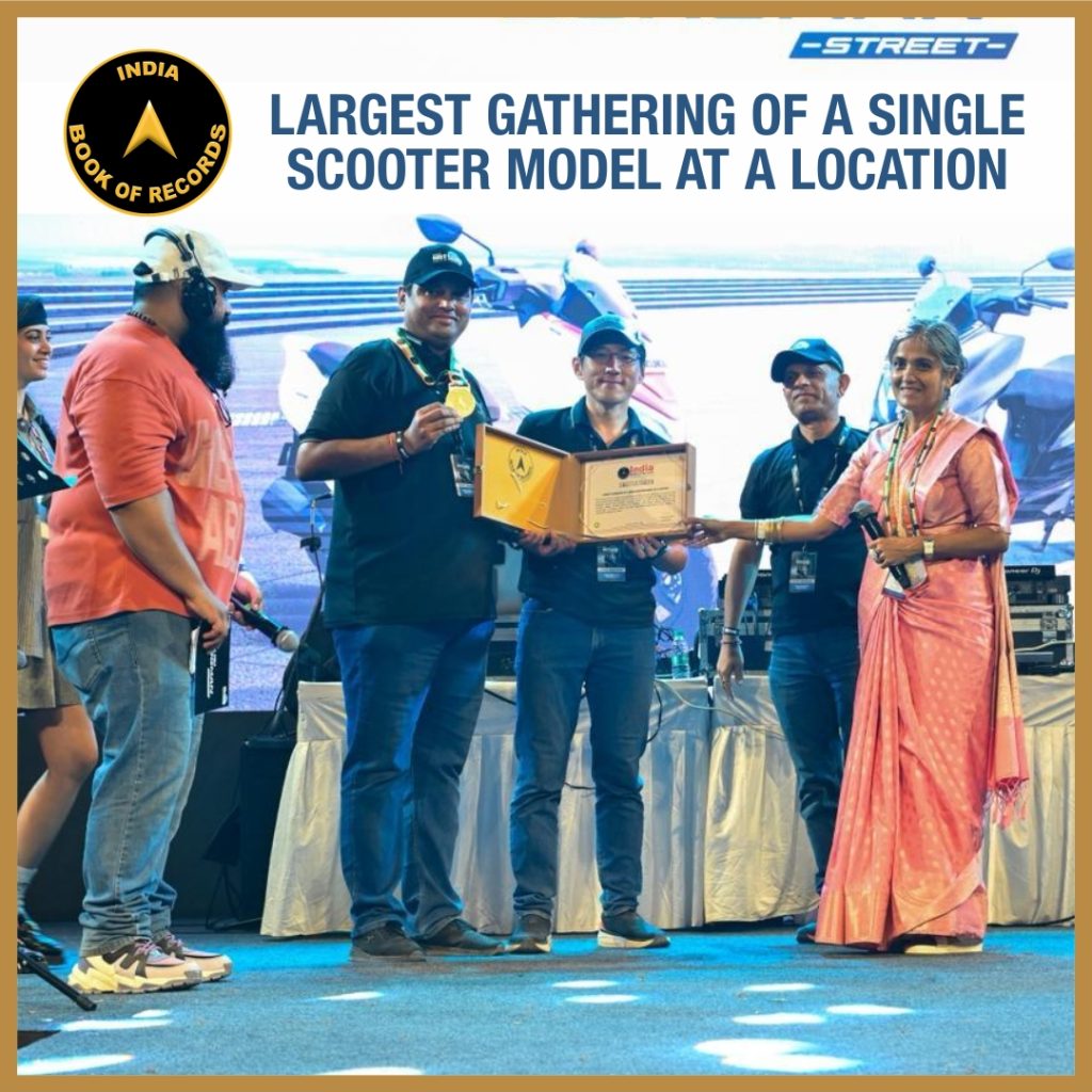 Largest Gathering of a Single Scooter Model at a Location