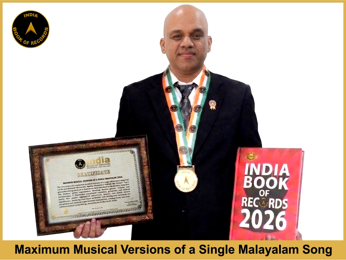 Maximum Musical Versions of a Single Malayalam Song