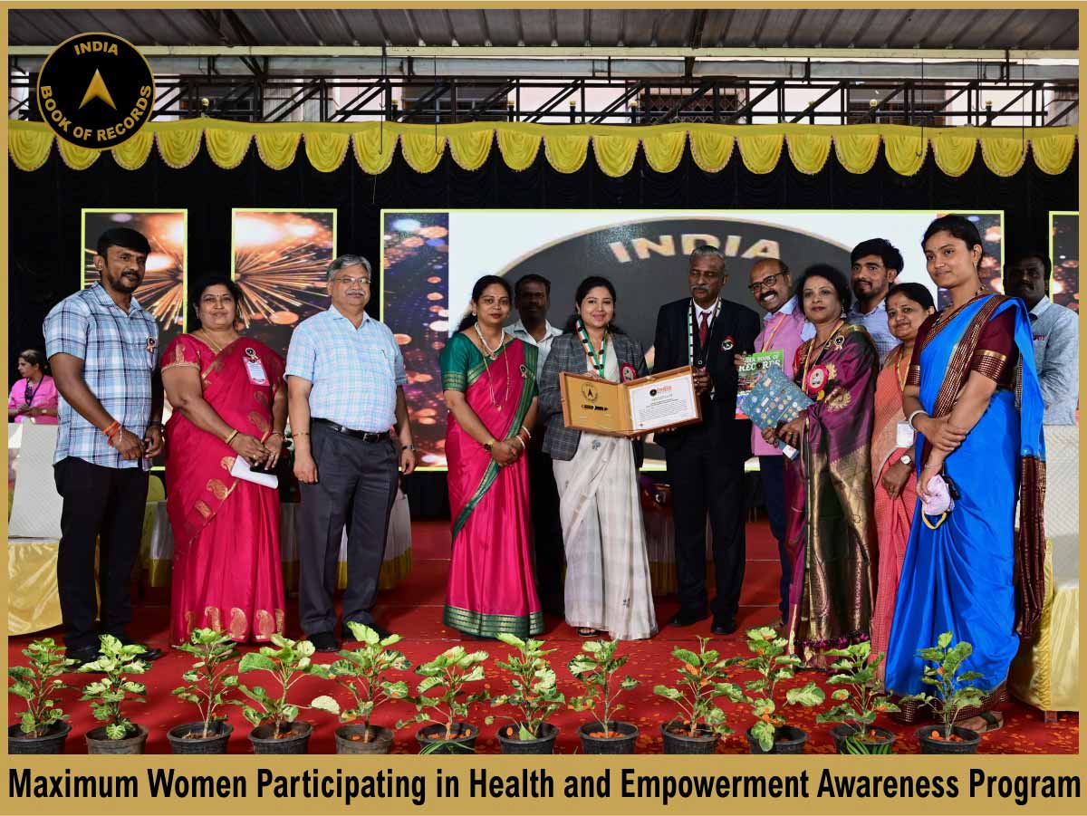 Maximum Women Participating in Health and Empowerment Awareness Program