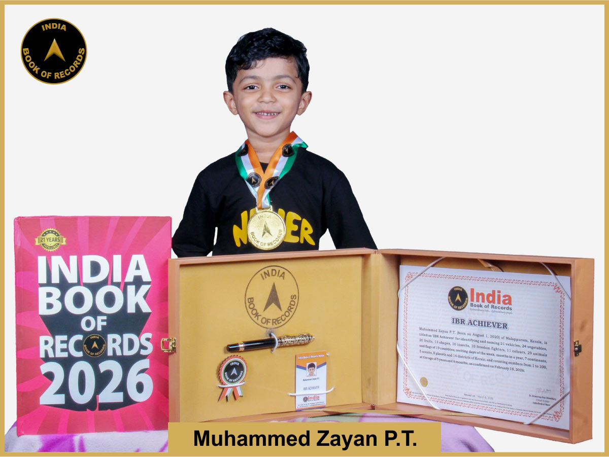 Muhammed Zayan P.T. – IBR Achiever