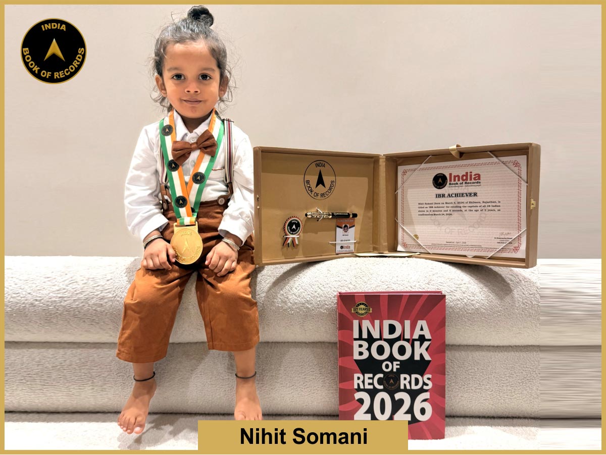 Nihit Somani – IBR Achiever