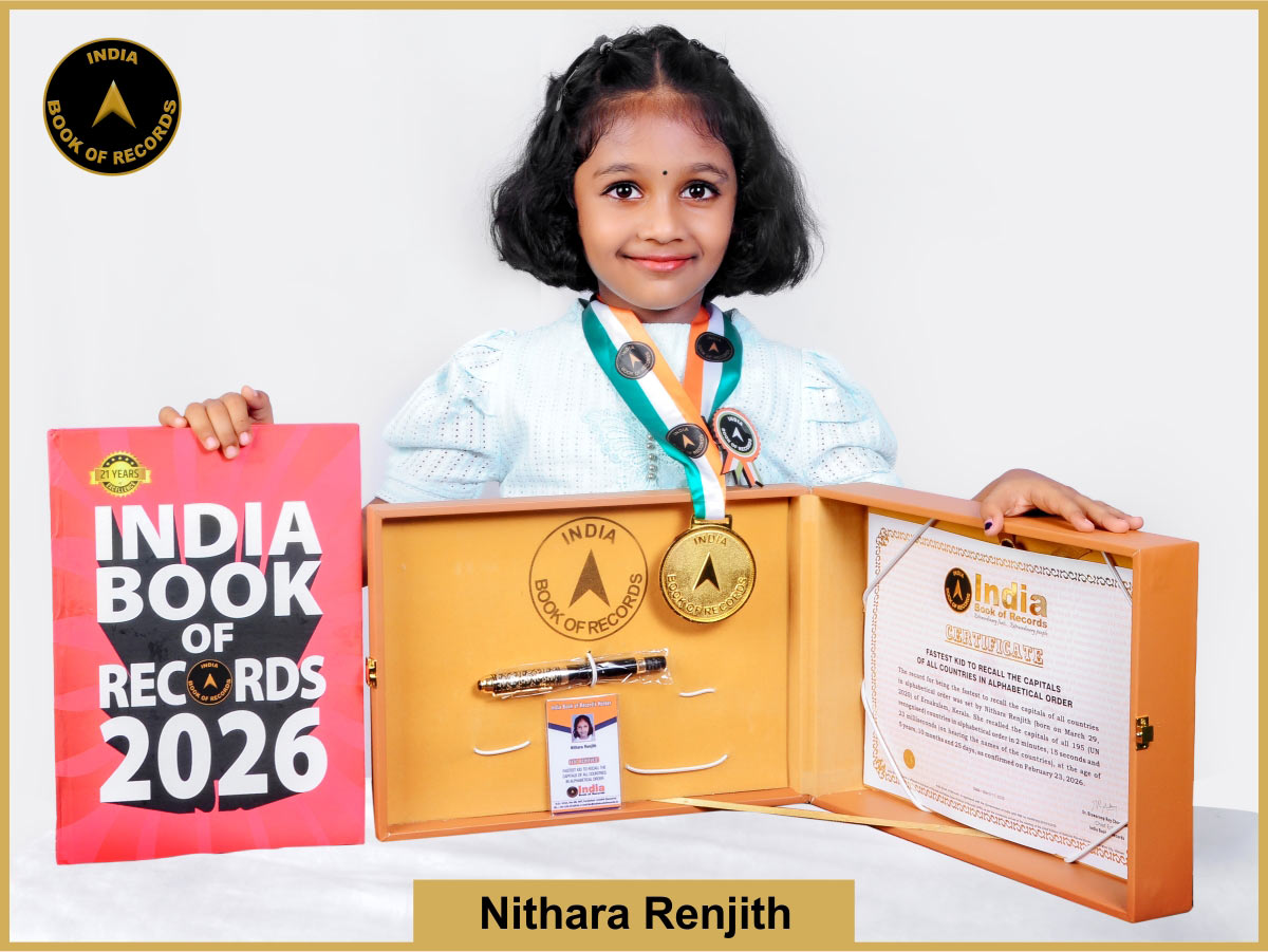 Fastest kid to recall the capitals of all countries in alphabetical order