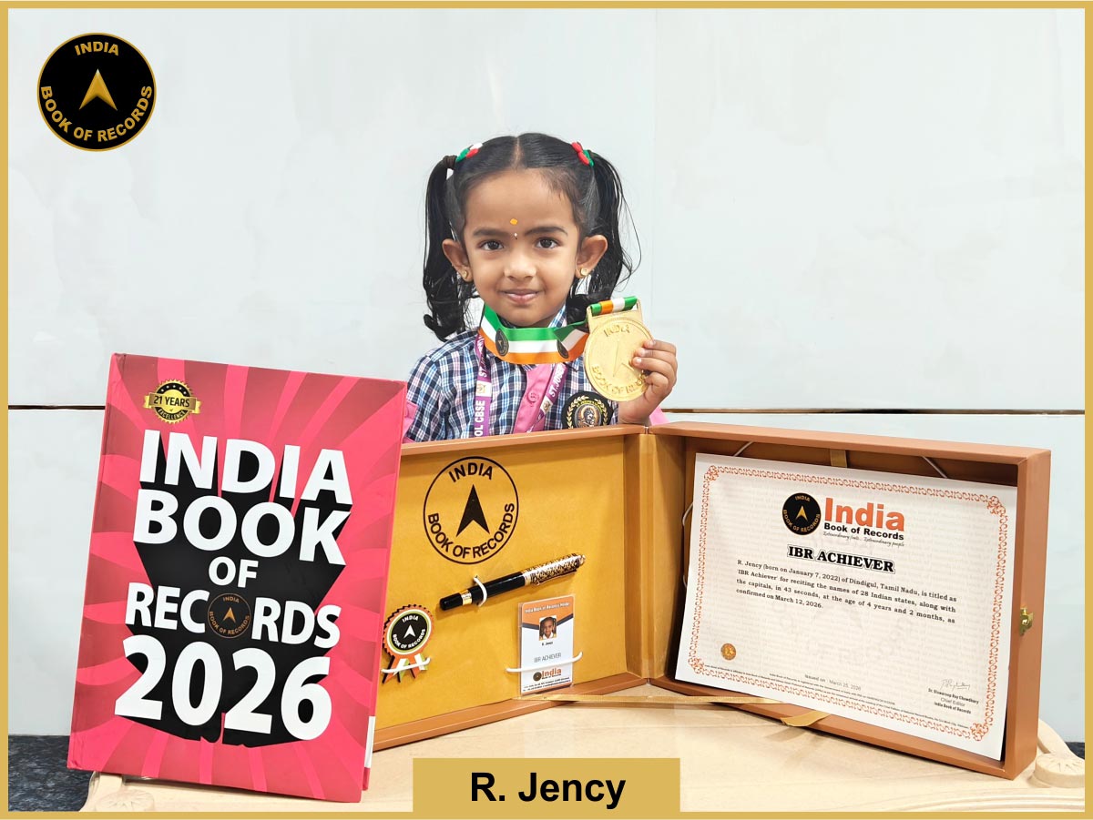 R. Jency – IBR Achiever