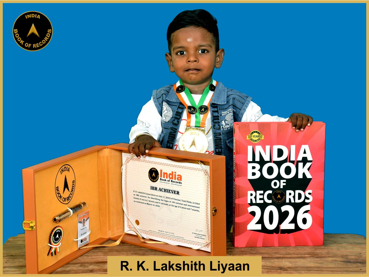 R. K. Lakshith Liyaan – IBR Achiever