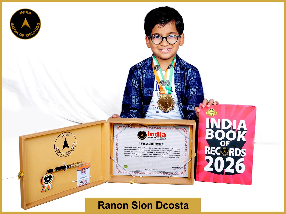 Ranon Sion Dcosta – IBR Achiever