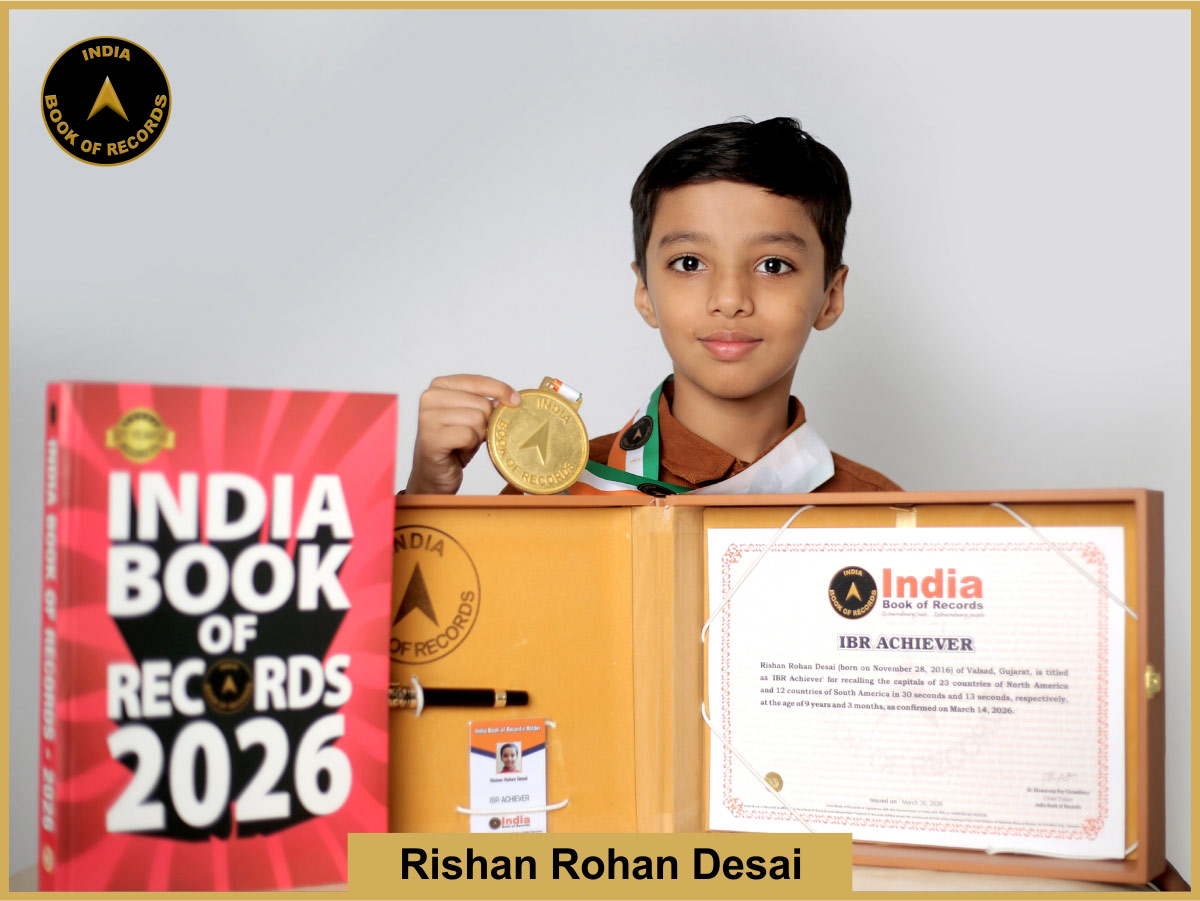 Rishan Rohan Desai – IBR Achiever