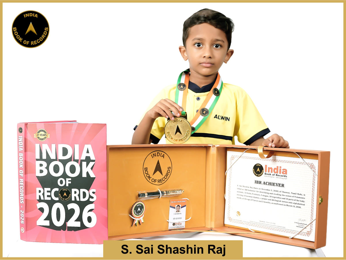 S. Sai Shashin Raj – IBR Achiever
