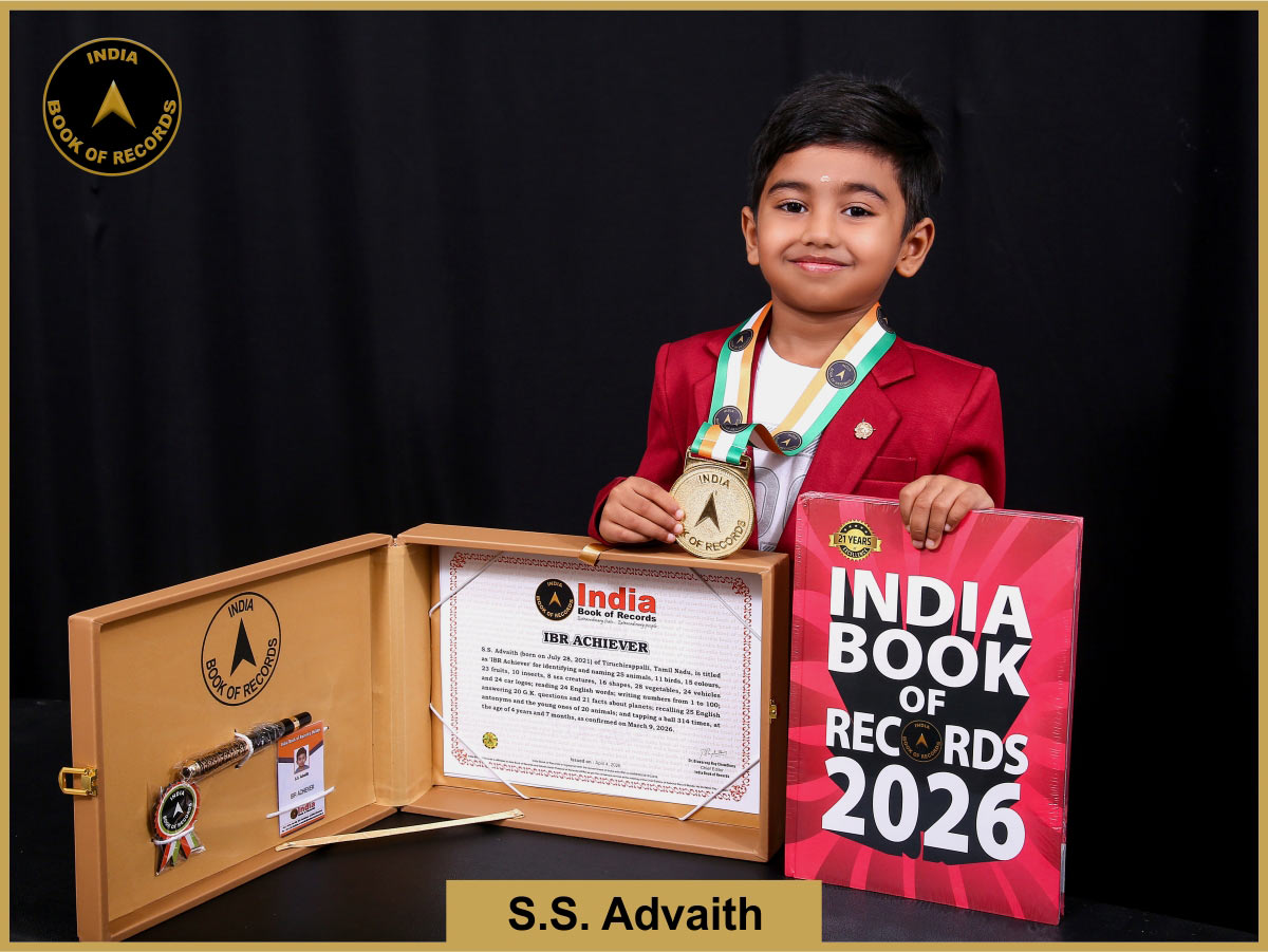 S.S. Advaith – IBR Achiever