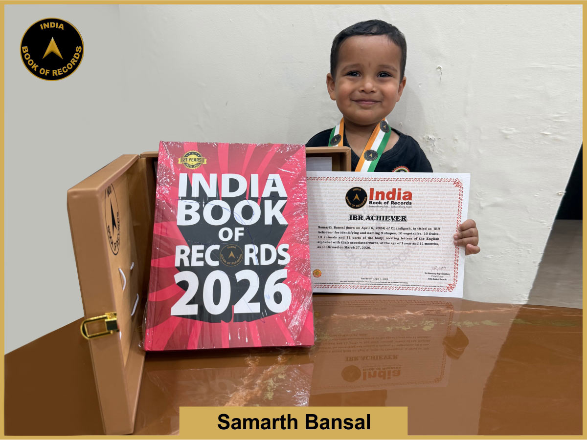 Samarth Bansal – IBR Achiever