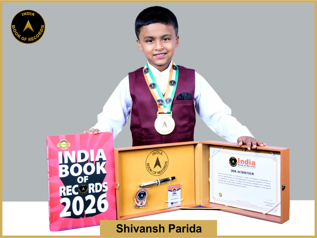 Shivansh Parida – IBR Achiever
