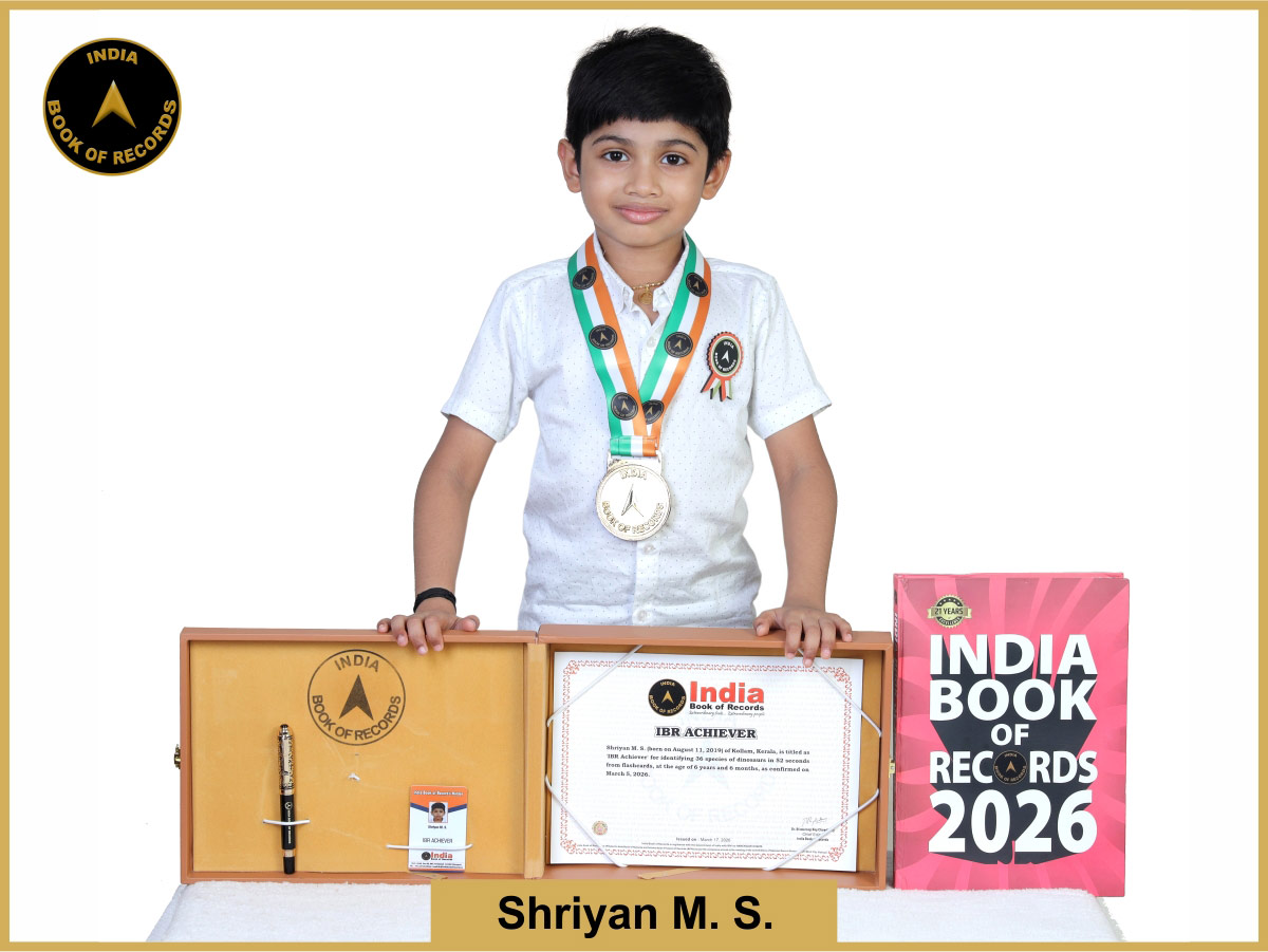 Shriyan M. S. – IBR Achiever
