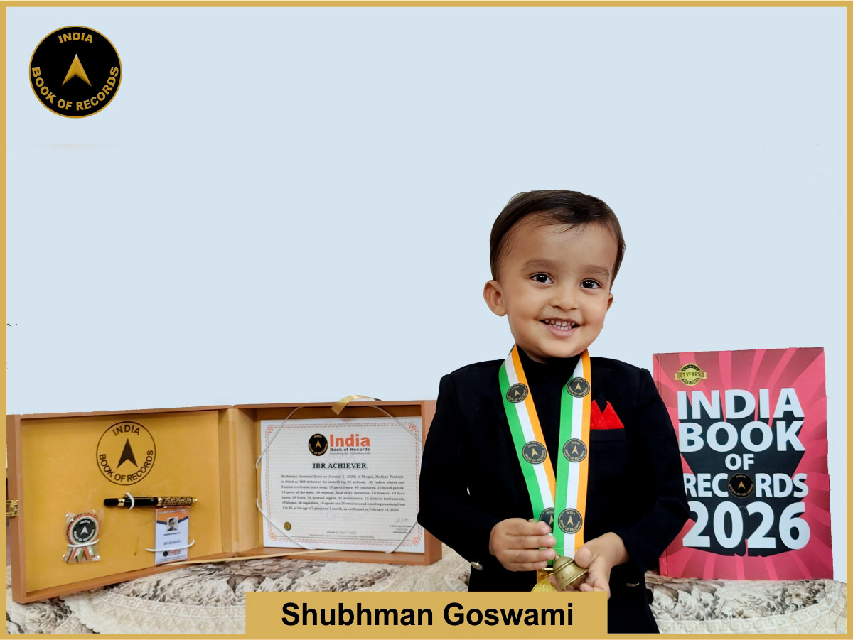 Shubhman Goswami – IBR Achiever 