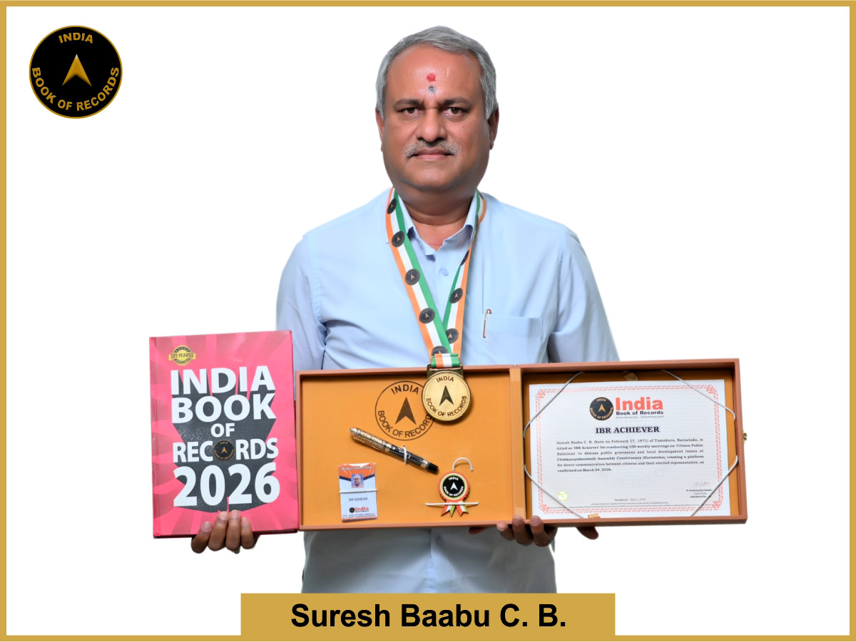 Suresh Baabu C. B. – IBR Achiever 