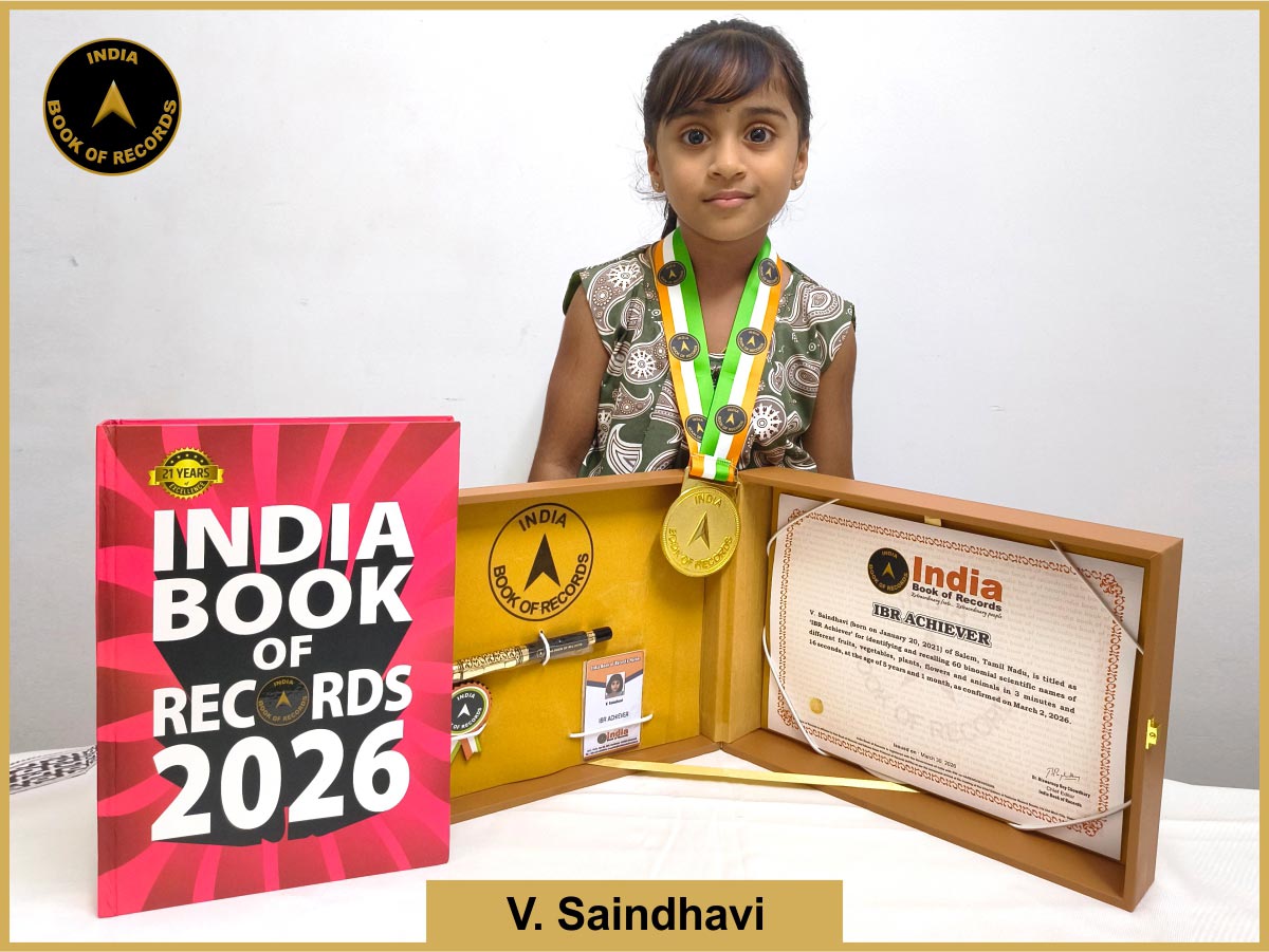 V. Saindhavi – IBR Achiever