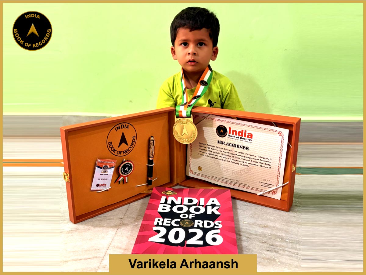 Varikela Arhaansh – IBR Achiever