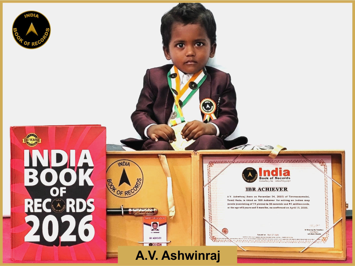 A.V. Ashwinraj – IBR Achiever