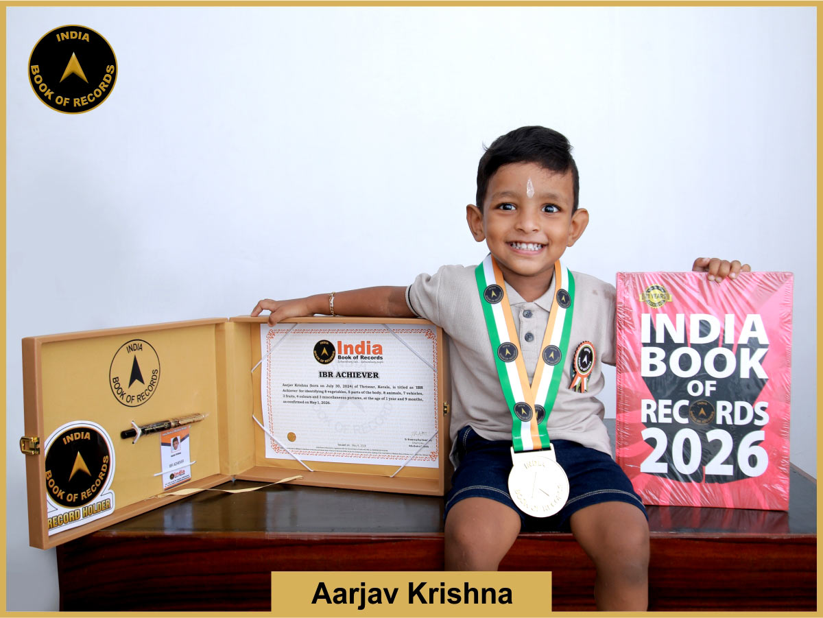 Aarjav Krishna – IBR Achiever